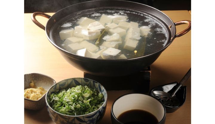 湯豆腐の鍋