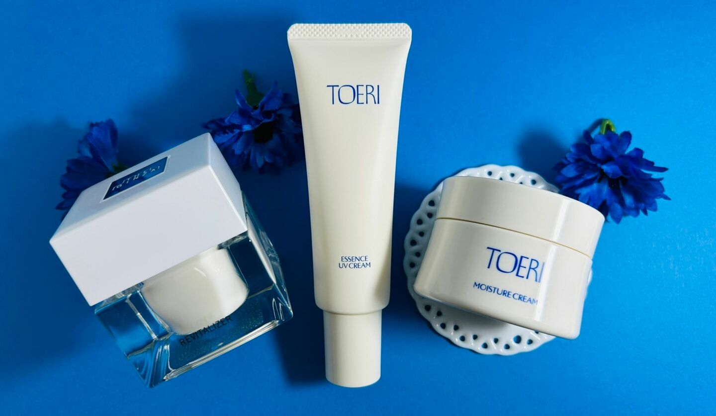 ザ・ギンザの最新エイジングケアクリーム,TOERIのUVクリーム,TOERIの保湿クリーム