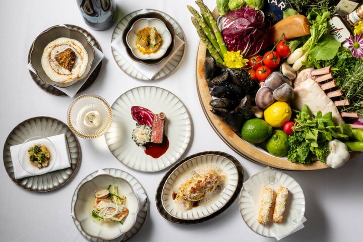 「ル・プリスティン東京」で提供されるコースメニュー『イタリアン・リージョン』