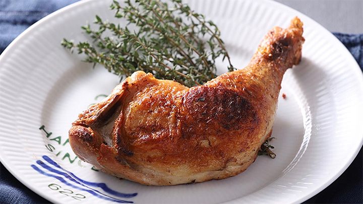 「フラン・エレガン」のチキンコンフィ