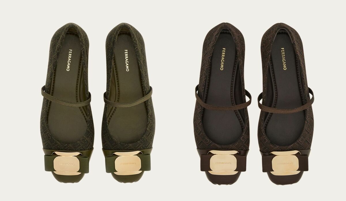 【FERRAGAMO】マキシ ガンチーニ メリージェーン FERRAGAMO直営店 メリージェーン マキシ ガンチーニ