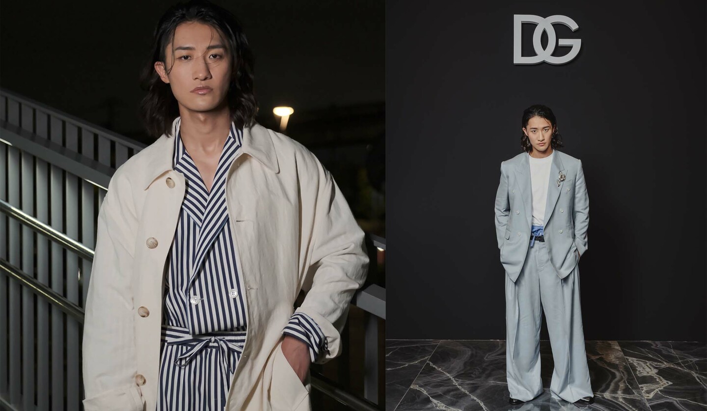 「ドルチェ&ガッバーナ」ジャパンアンバサダーのSnow Man 岩本照さん