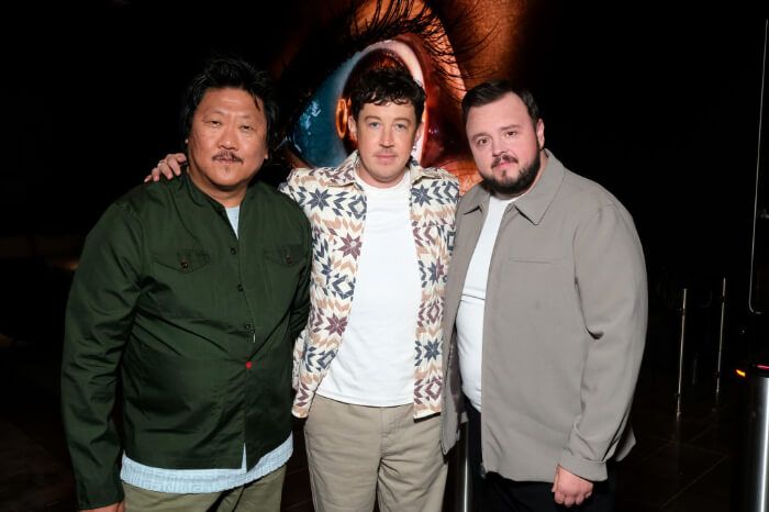 2024年6月 トークイベント。左から、ベネディクト・ウォン、ジョン・ブラッドリー。
