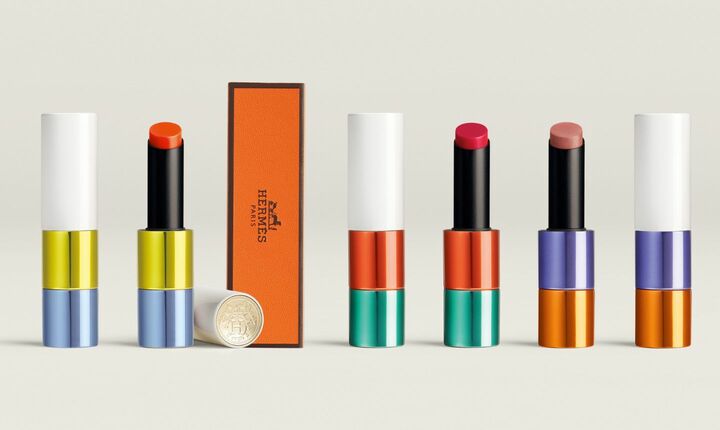 ルージュ エルメス ルージュ ブリヤン シルキー 左から、 ¥9,240(3月12日発売)