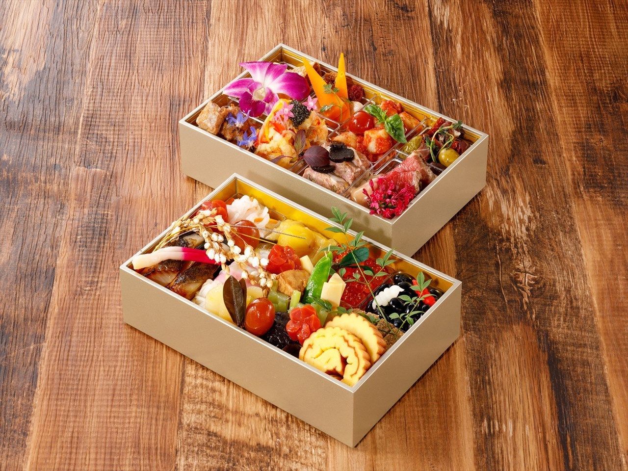 「BROTH DINING“SHARI”דSerafina New York”コラボレーション生おせち 2021」¥27,000(税込)