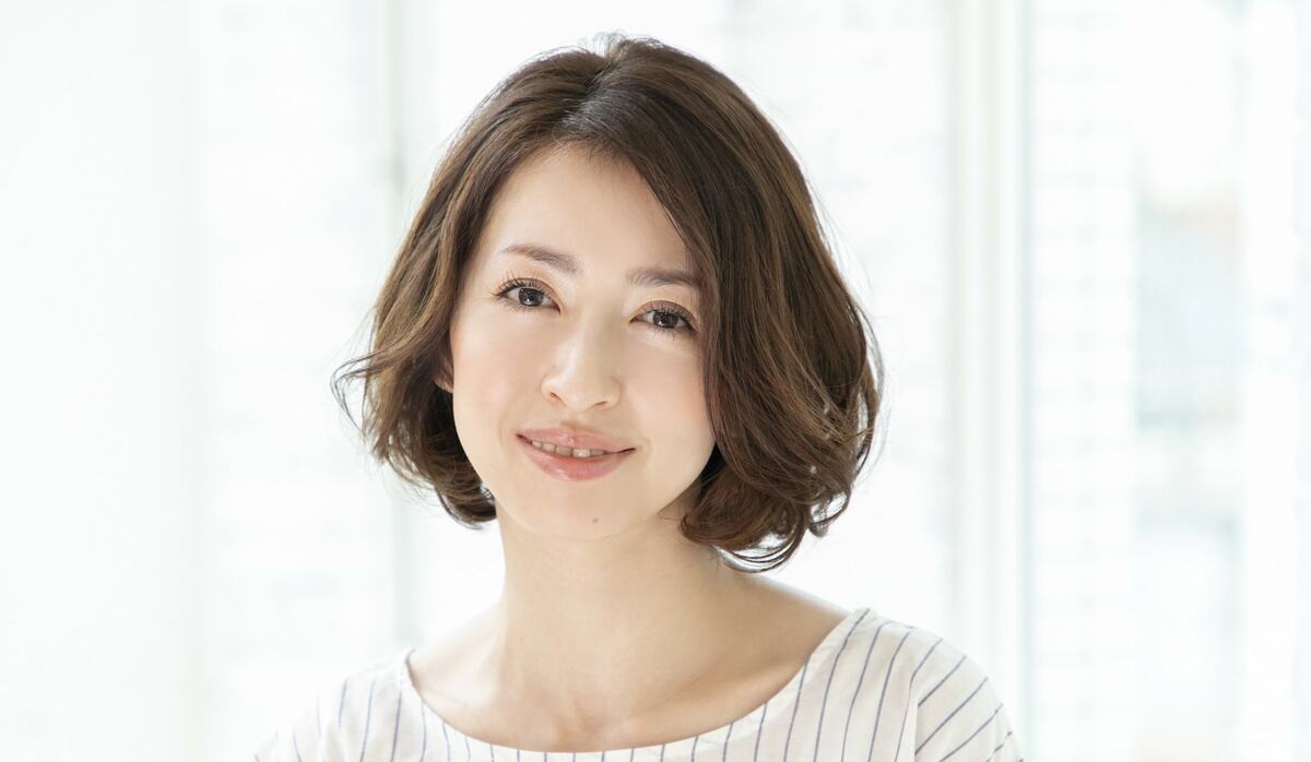 面長さんのボブは横広がりがカギ ふんわり菱形ボブの作り方とは Precious Jp プレシャス
