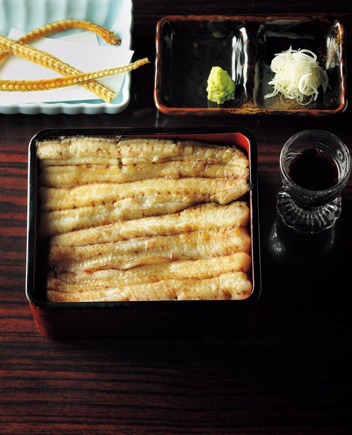 うなぎ 魚政のうな重「うなわさ重 坂東太郎」