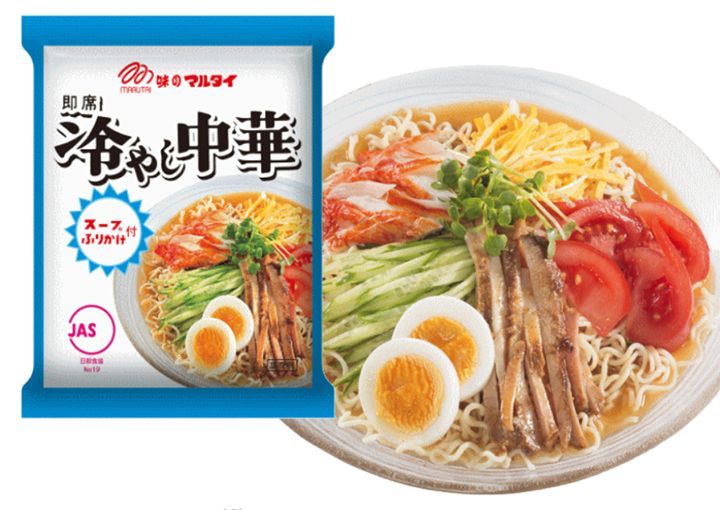 麺「マルタイ 冷やし中華」(マルタイラーメン)