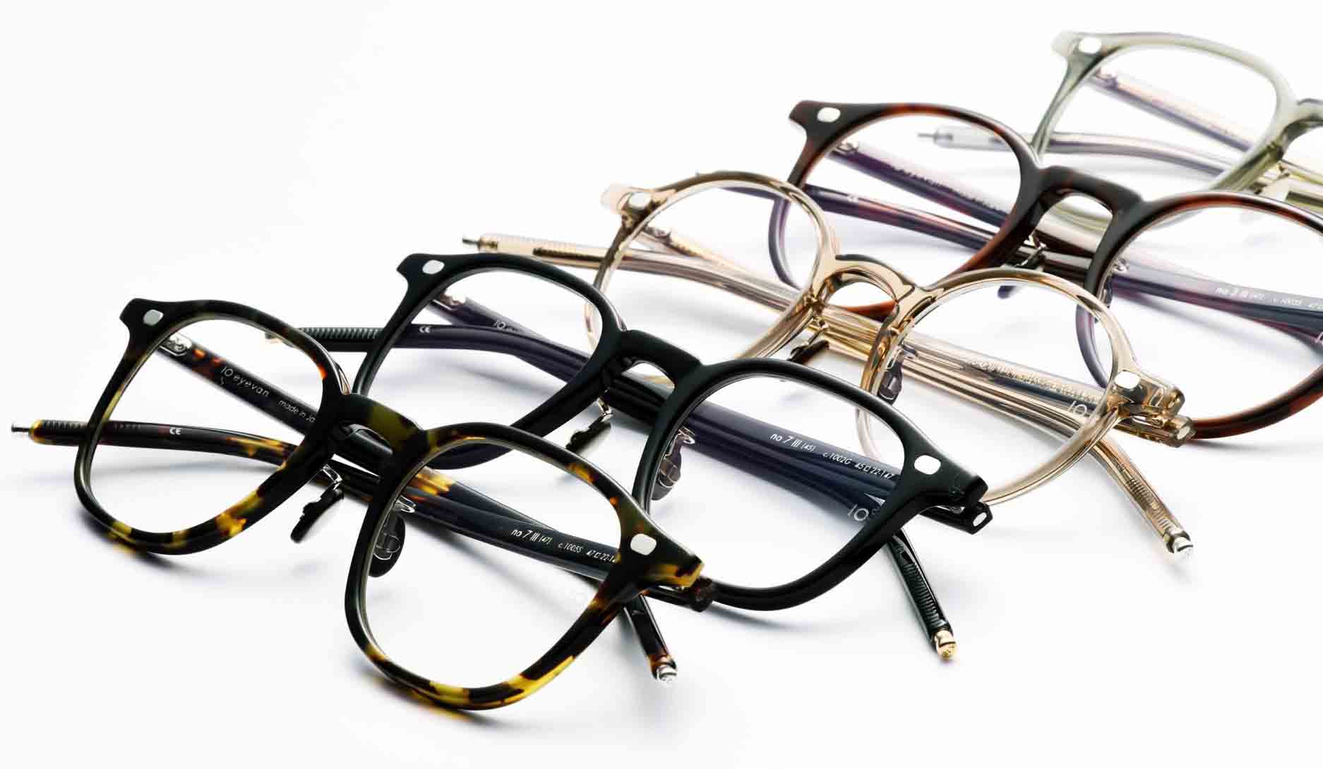 10 アイヴァン初となるセルロイドコレクションの眼鏡
