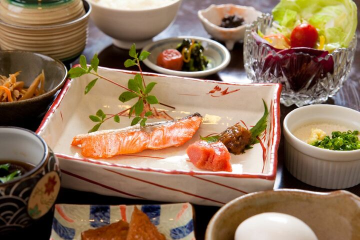 朝食一例