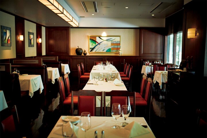 「Ruth’s Chris Steak House」の店内
