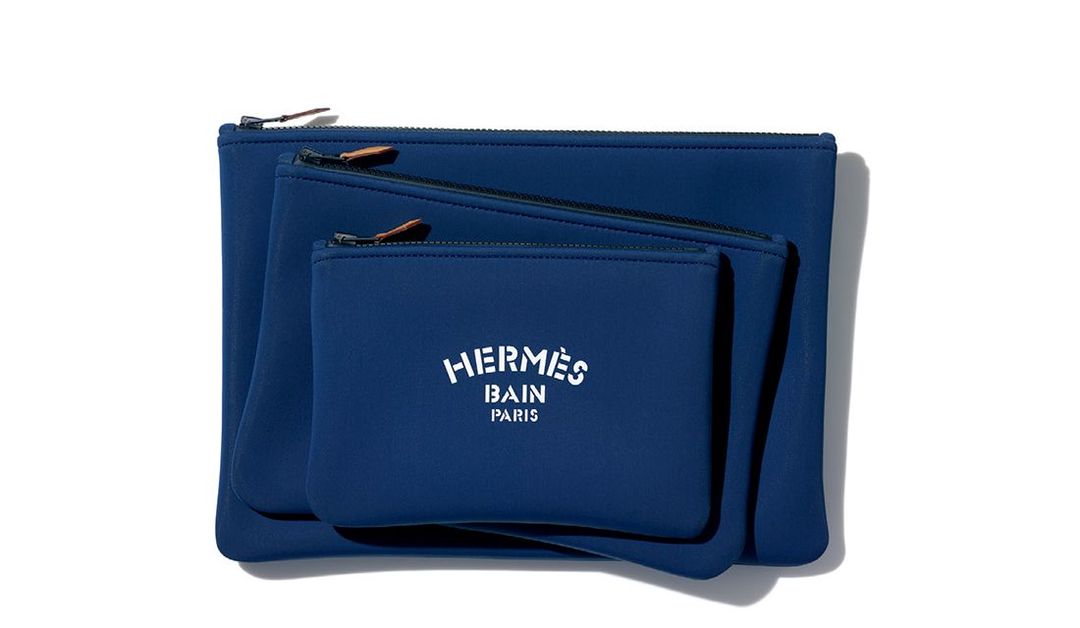 HERMES BAIN フラットポーチ