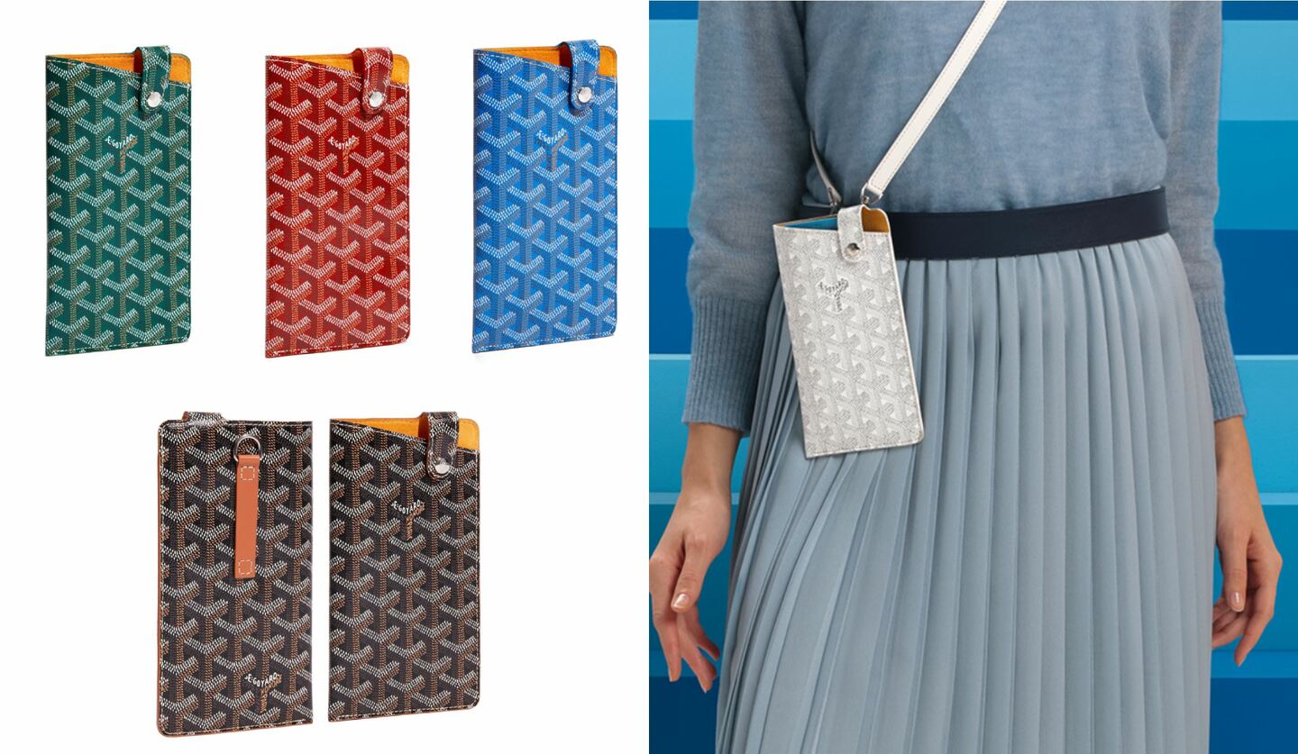 GOYARD ゴヤール モンマルトルGM スマホケース アイケース大手百貨店に