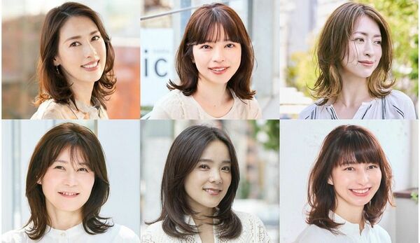 くせ毛を生かしたミディアムレイヤー【おすすめ13選】