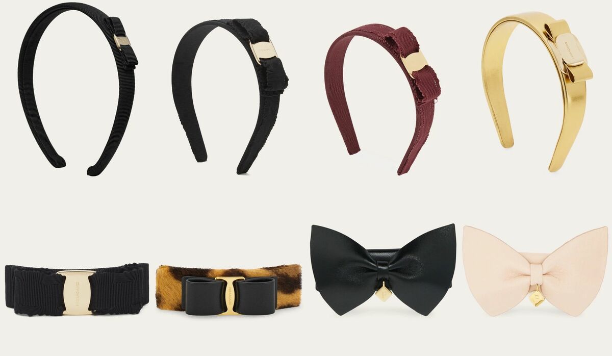 【美品】フェラガモ　バレッタ　リボン　ブラック 楽天市場】FERRAGAMO フェラガモ ヘアアクセサリー アクセサリー