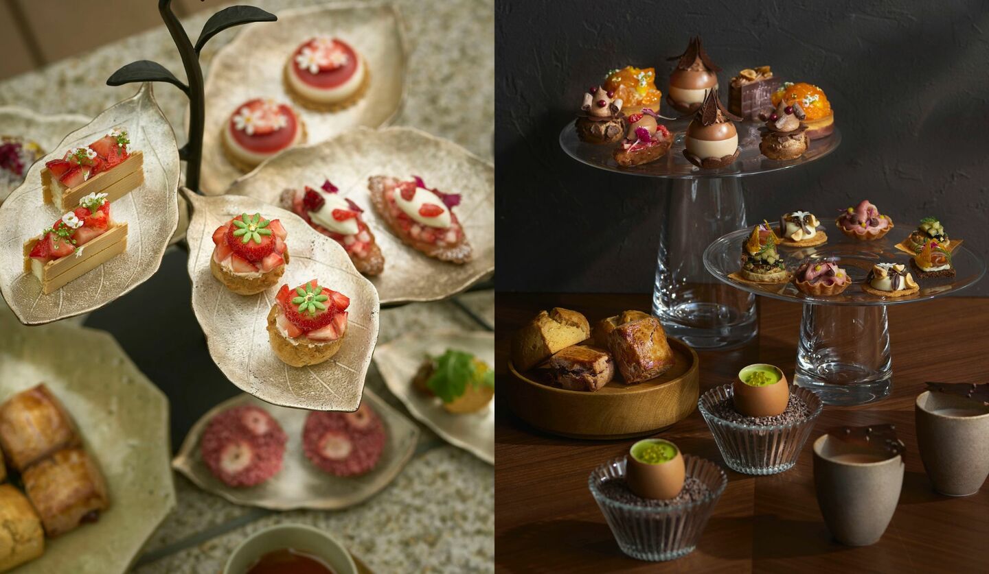 パティーナ大阪「いちごと冬野菜のアフタヌーンティー」「チョコレートモーメントアフタヌーンティー」