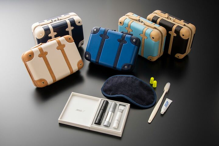 GLOBE-TROTTER×ANA ファーストクラス専用のアメニティキット
