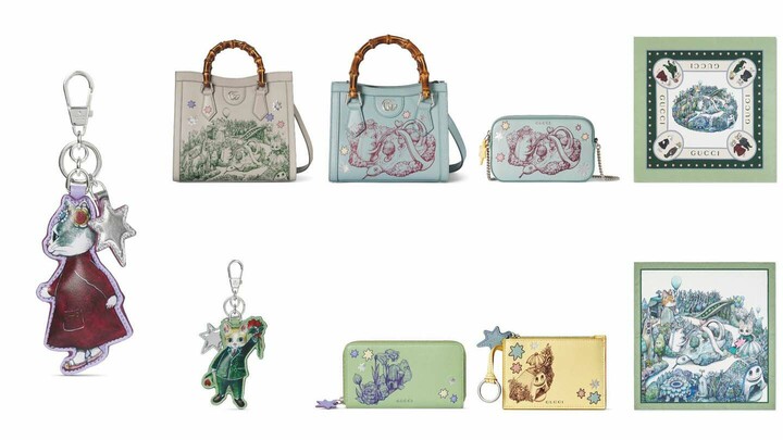 グッチとヒグチユウコのコラボレーションコレクション