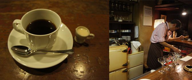 珈琲だけの店 カフェ・ド・ランブル のコーヒー