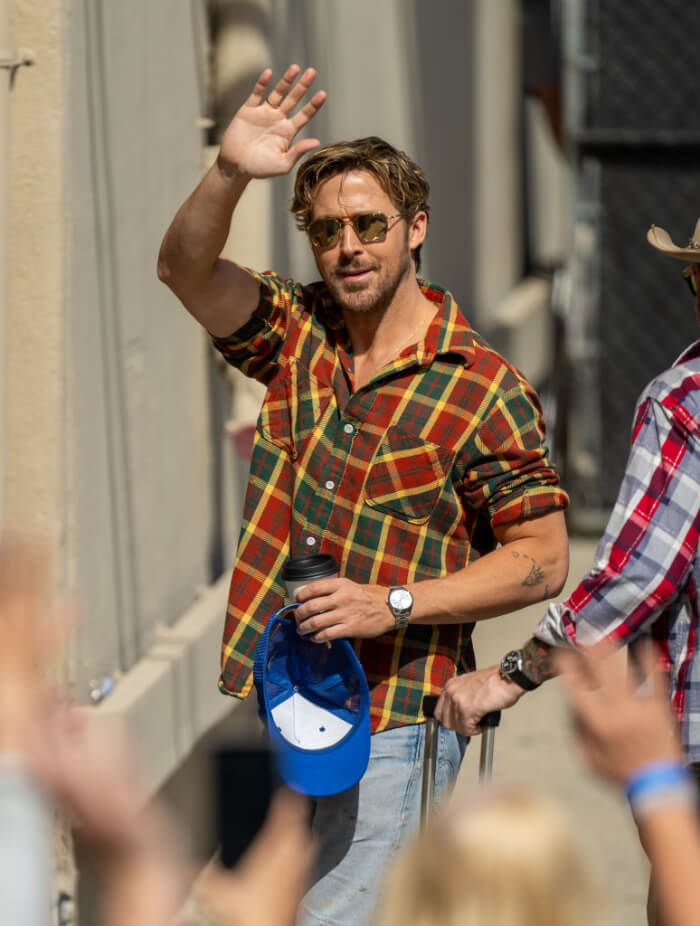 2024年5月1日、アメリカのトーク番組『ジミー・キンメル・ライブ！』の収録現場にて撮影。