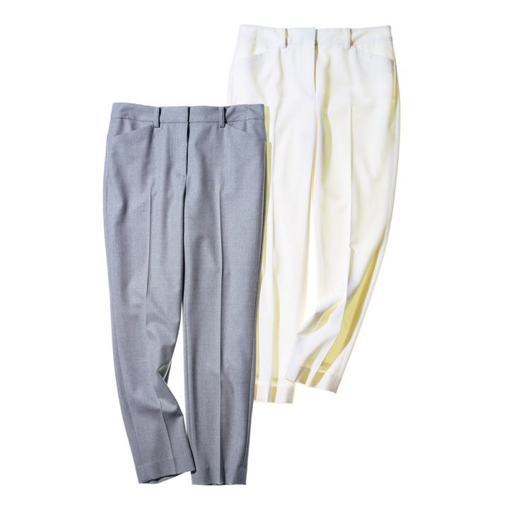 パンツ「アムラー」［素材：ウール×ポリウレタン、カラー展開：全9色］各￥29,000（Theory luxe）　[Precious2018年10月号99ページ] 