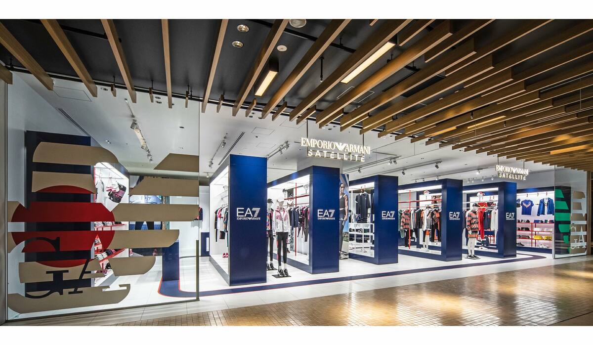 おしゃれにスポーツがしたくなる！渋谷「エンポリオ アルマーニ