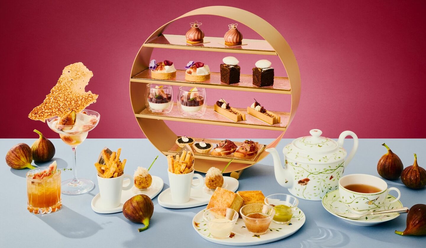 大阪ステーションホテル、オートグラフ コレクションの「Afternoon Tea “VOYAGE” La saison des figues」
