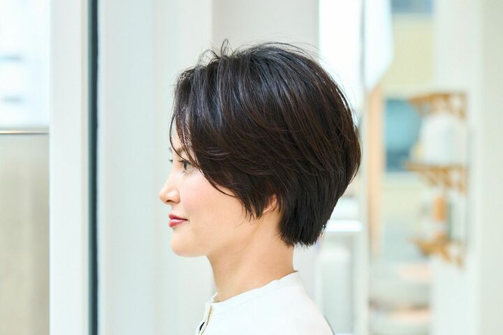 40代　髪型_2,40代　ショートヘア_2