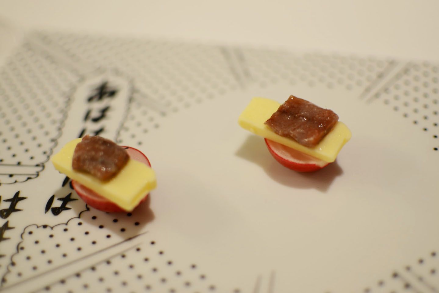 「サラダラディッシュのアンチョビ生バター」