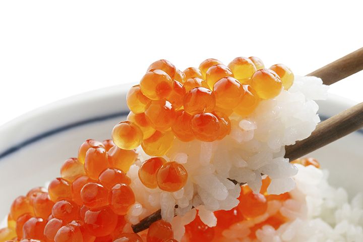 高級いくらの醤油漬けの保存法
