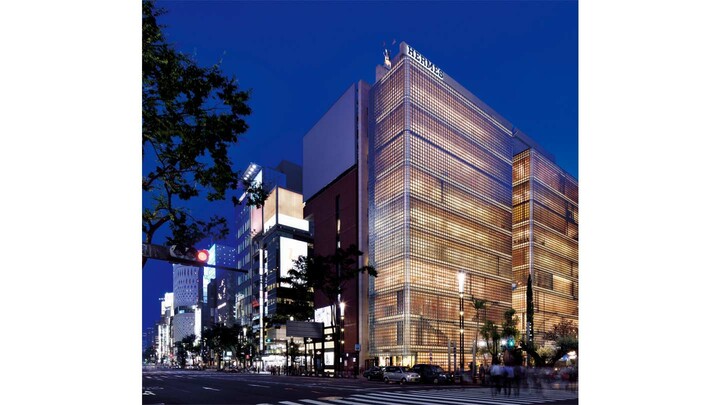 銀座メゾンエルメス ル・フォーラムの外観