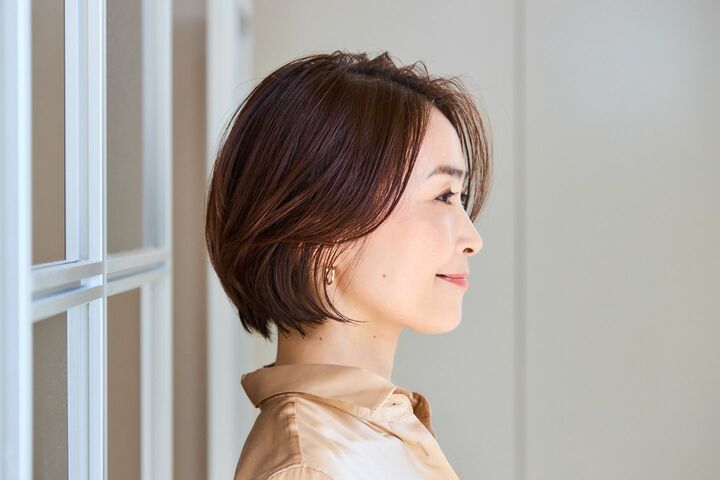 40代　髪型_2,ボブ_2