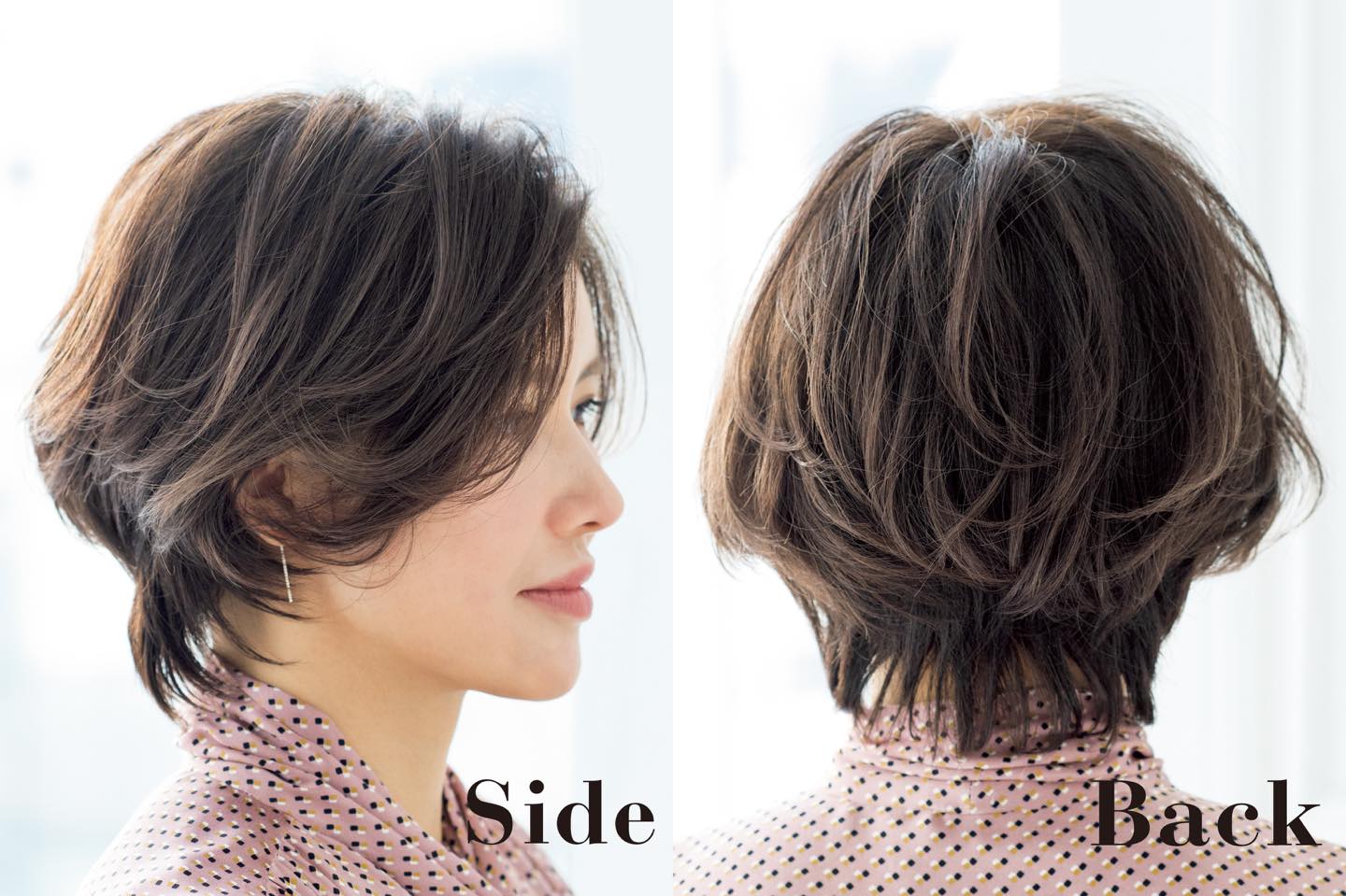 40代 ショートヘア_3,40代 髪型_3,ヘアアレンジ_3