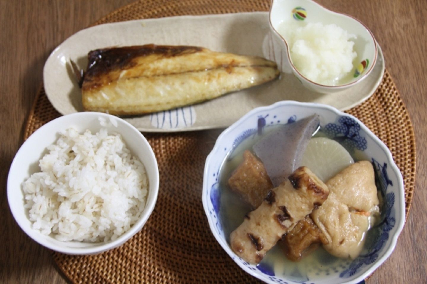 関東ではわりとポピュラーなおでん定食