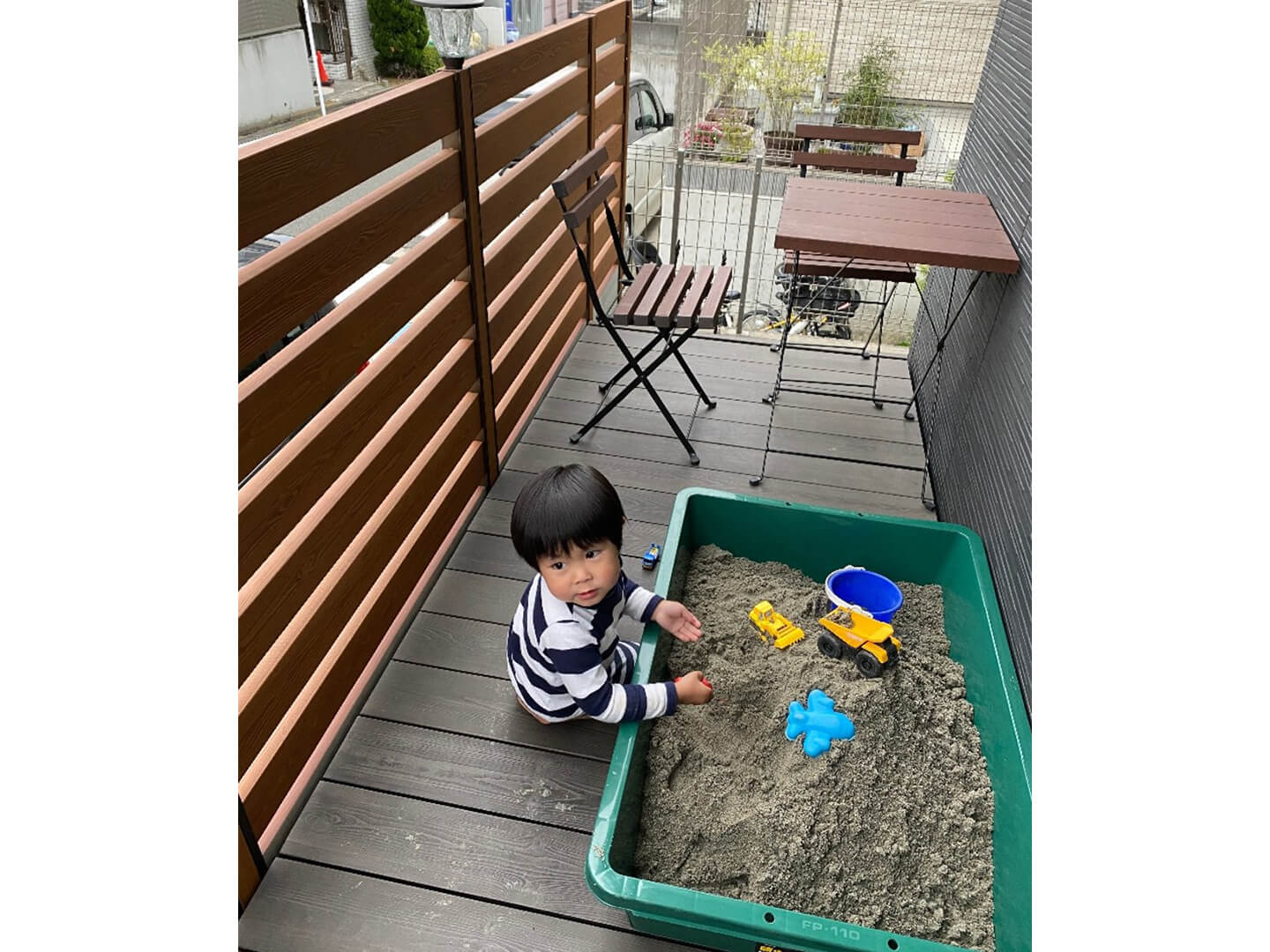 子どもの砂場