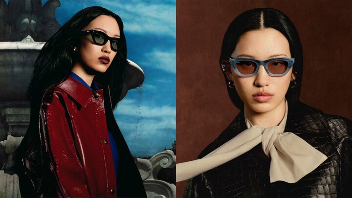 「Ray-Ban Meta（Gen 3）」の「ゼーナ」を着用した女性