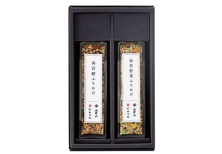 東京「<山本山×にんべん かけるシリーズ>「2つの味が楽しめるふりかけ2本セット」」(山本山)