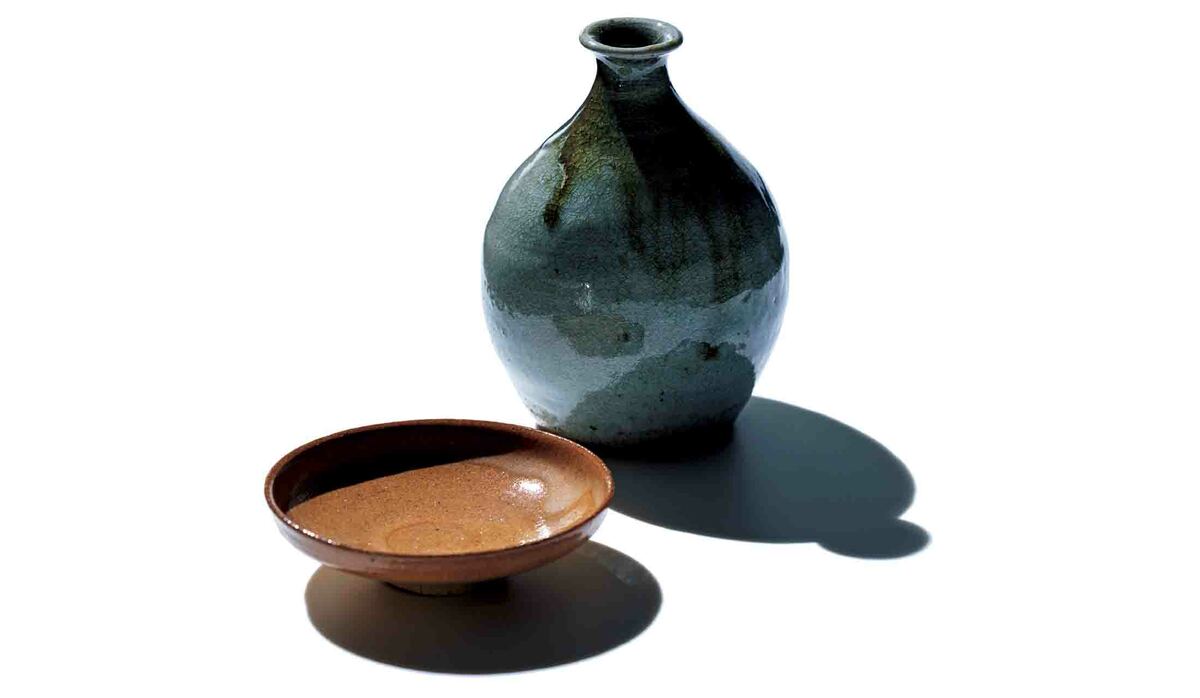 素朴な酒徳利 江戸時代後期 醤油入れ 甕 - 工芸品