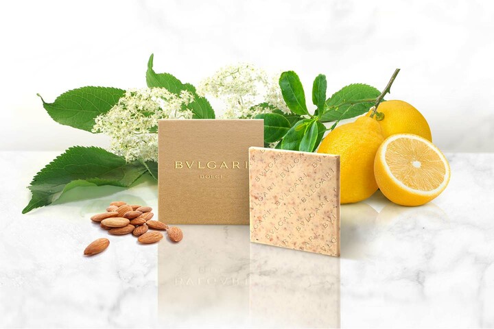 ブルガリ ドルチの季節限定タヴォレッタ 「レモン エルダーフラワー アーモンド」