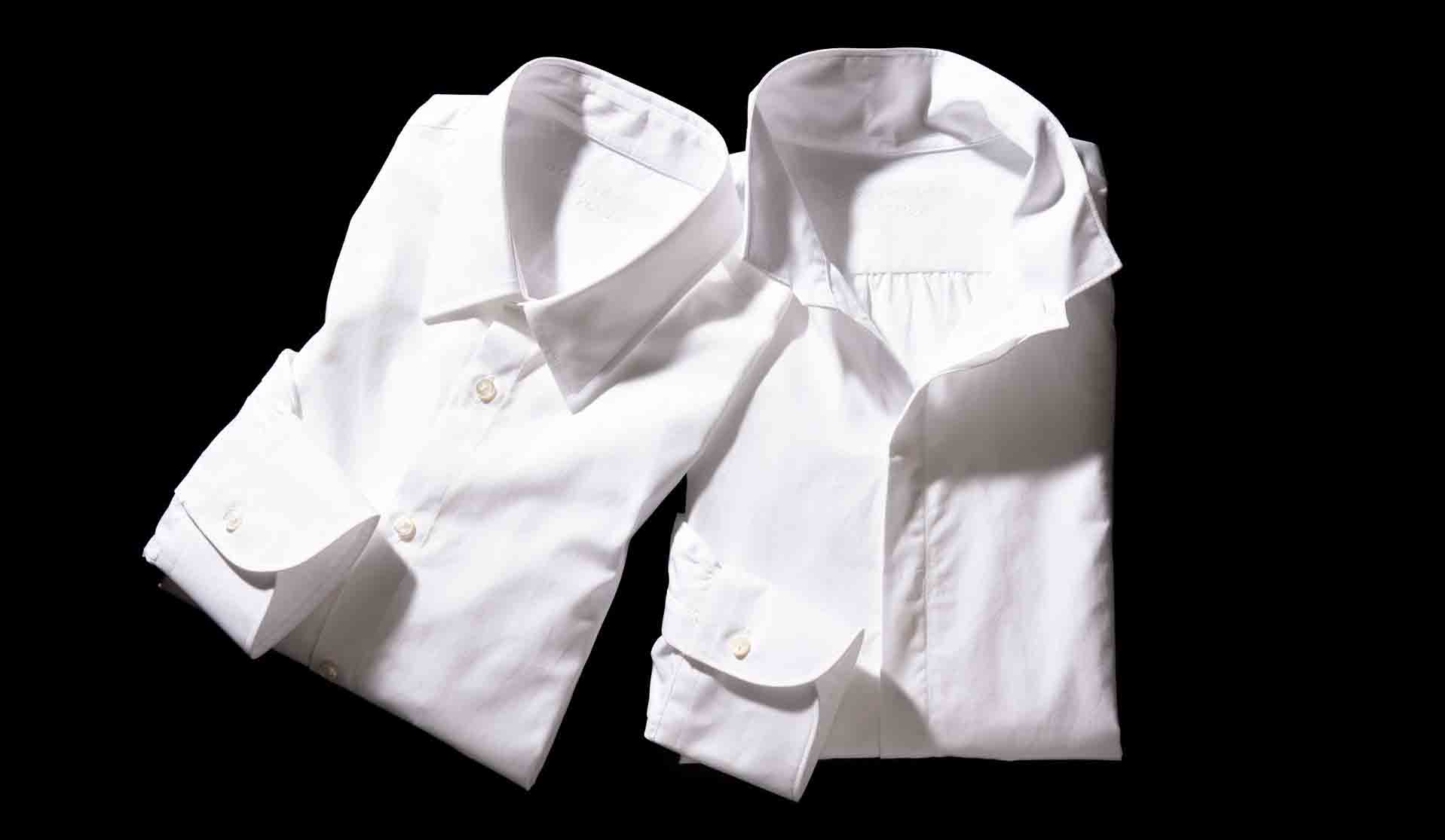 ブリエンヌ パリの白シャツ