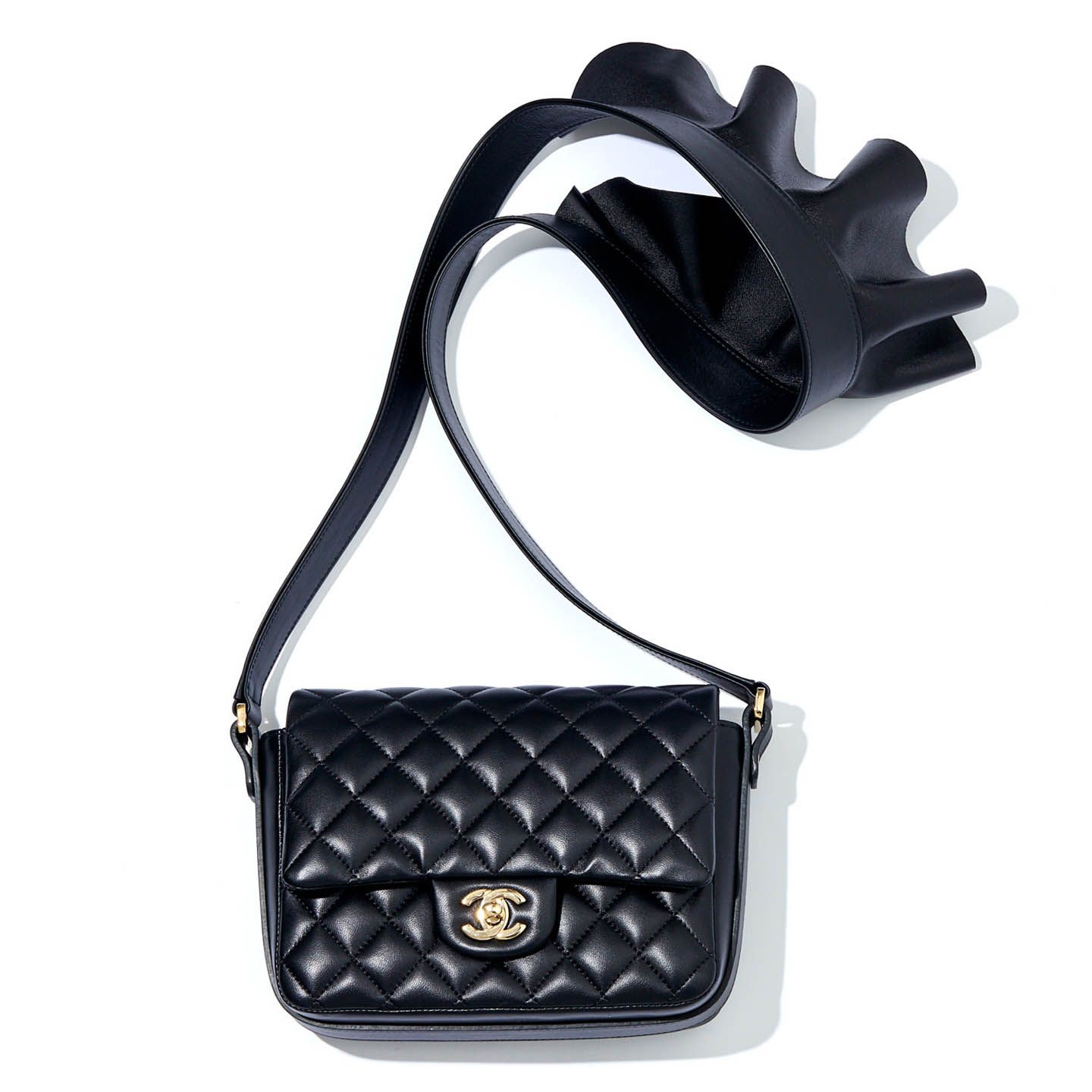 バッグ(ブラック)¥422,000【縦16×横19.5×マチ6cm】