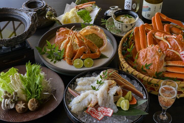 カニ尽くしコース