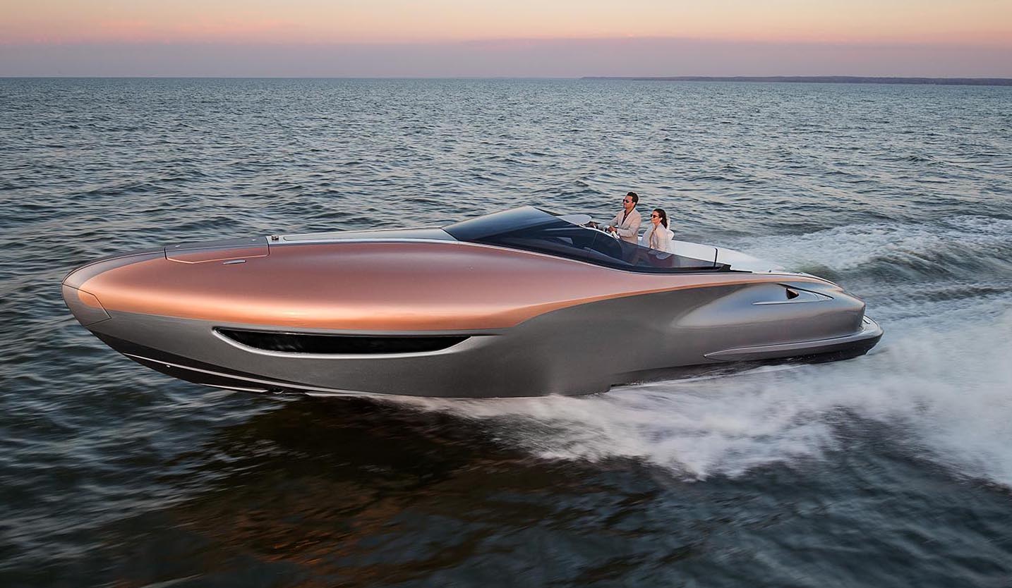 コンセプトモデルとして2017年1月に発表されたLEXUS Sport Yacht Concept