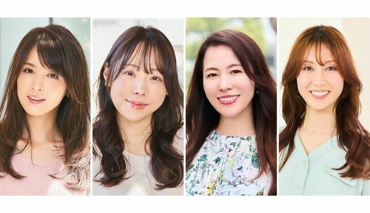 ロングかわいい髪型