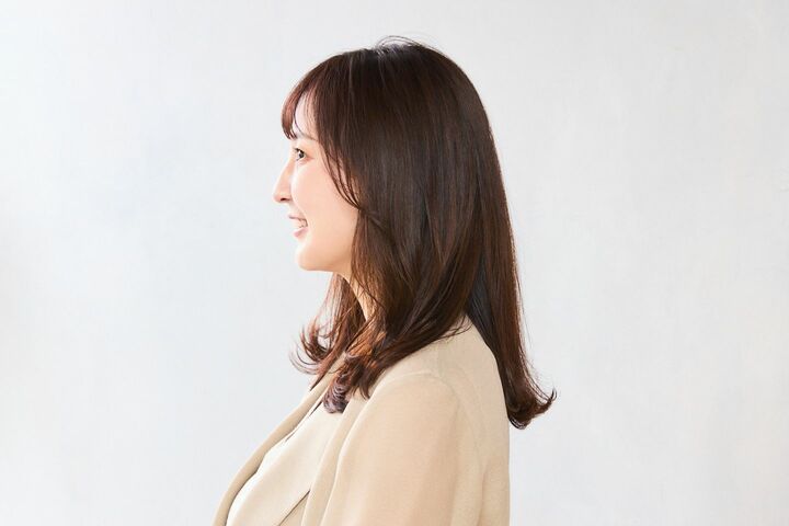 40代 髪型_2,ミディアムヘア_2