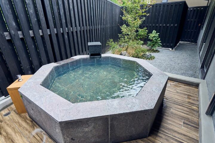 客室の露天風呂