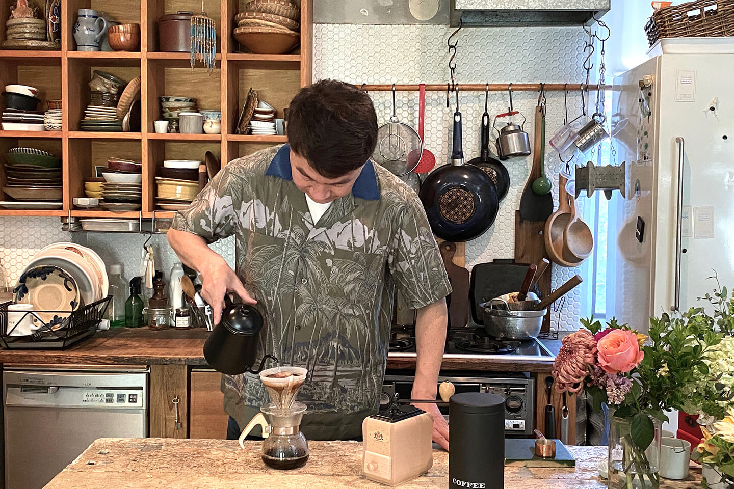 “マスター”こと堀内隆志さん。