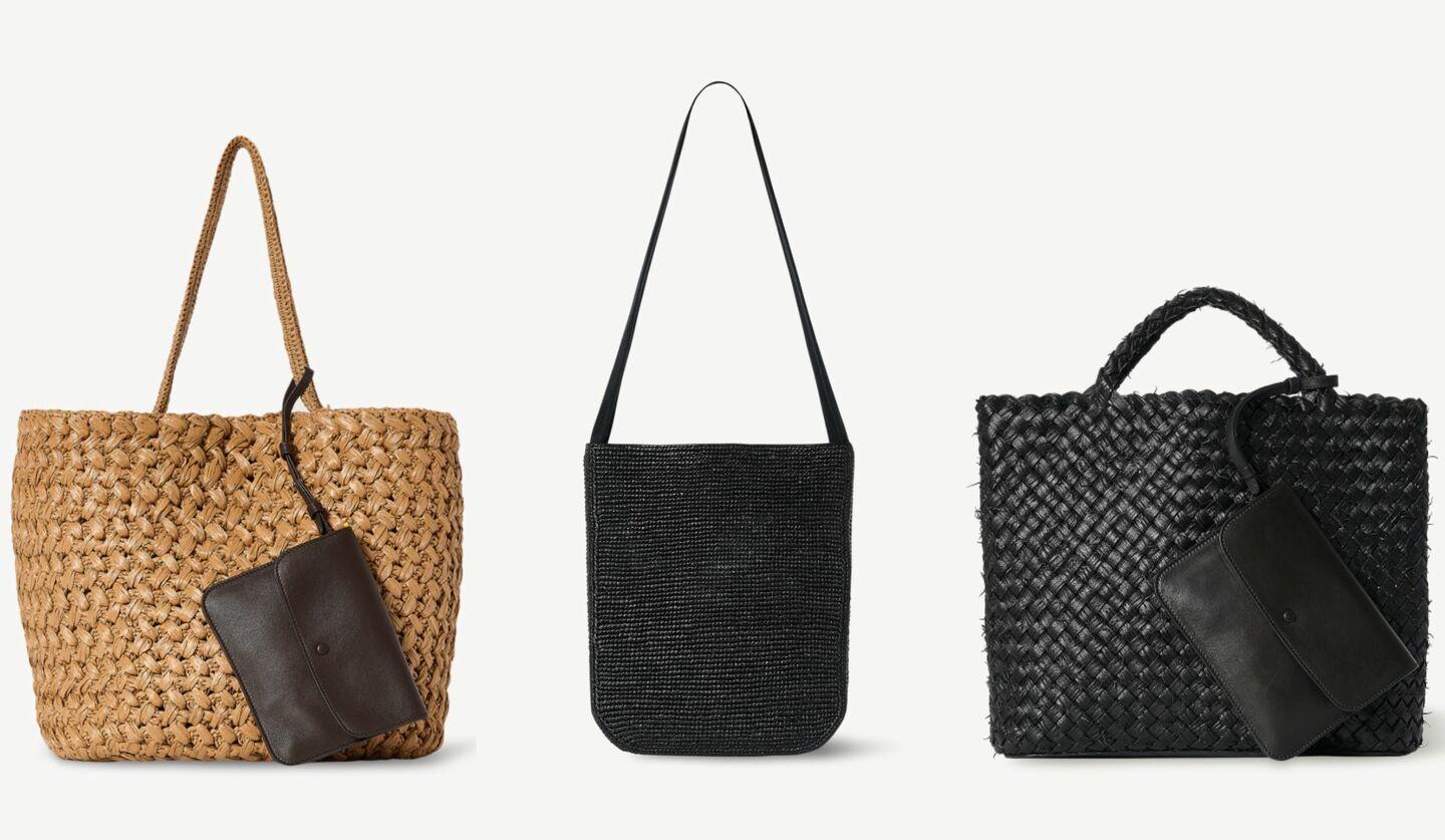 ザ・ロウより新型かごバッグ3選