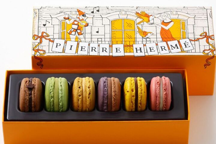 「ピエール・エルメ・パリ」のスイーツ