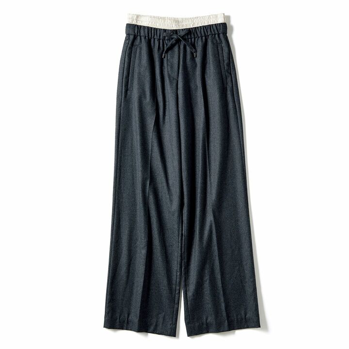 ブルネロ クチネリのレイヤード風パンツ